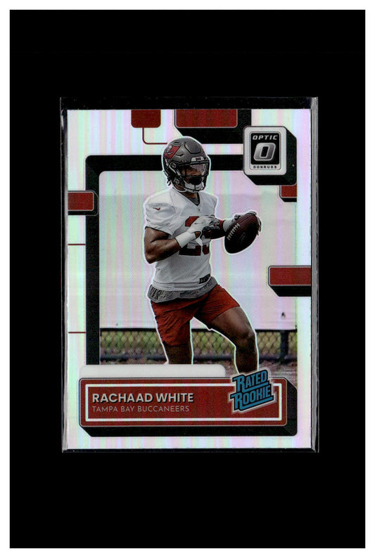 2022 Donruss #P-399 Rachaad White Optic Rated Rookies Preview Holo CC
