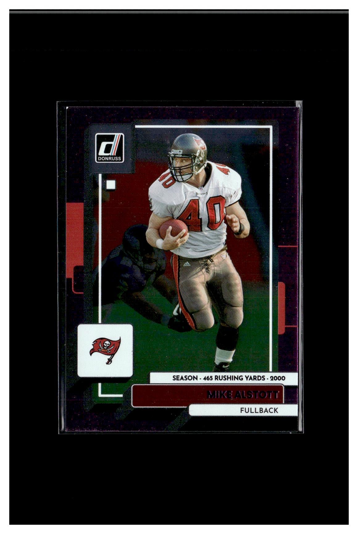 2022 Donruss #261 Mike Alstott Season Stat Line #/465 CC