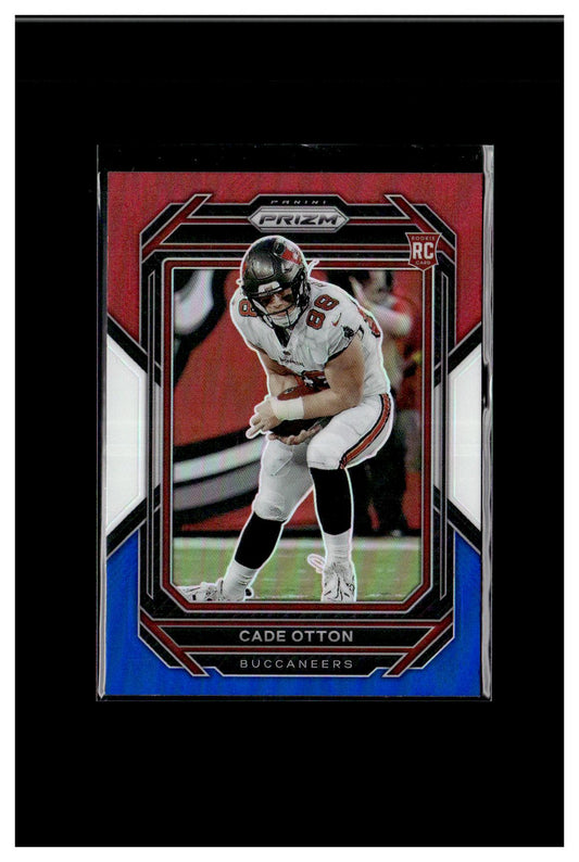 2022 Panini Prizm #362 Cade Otton Red White and Blue CC