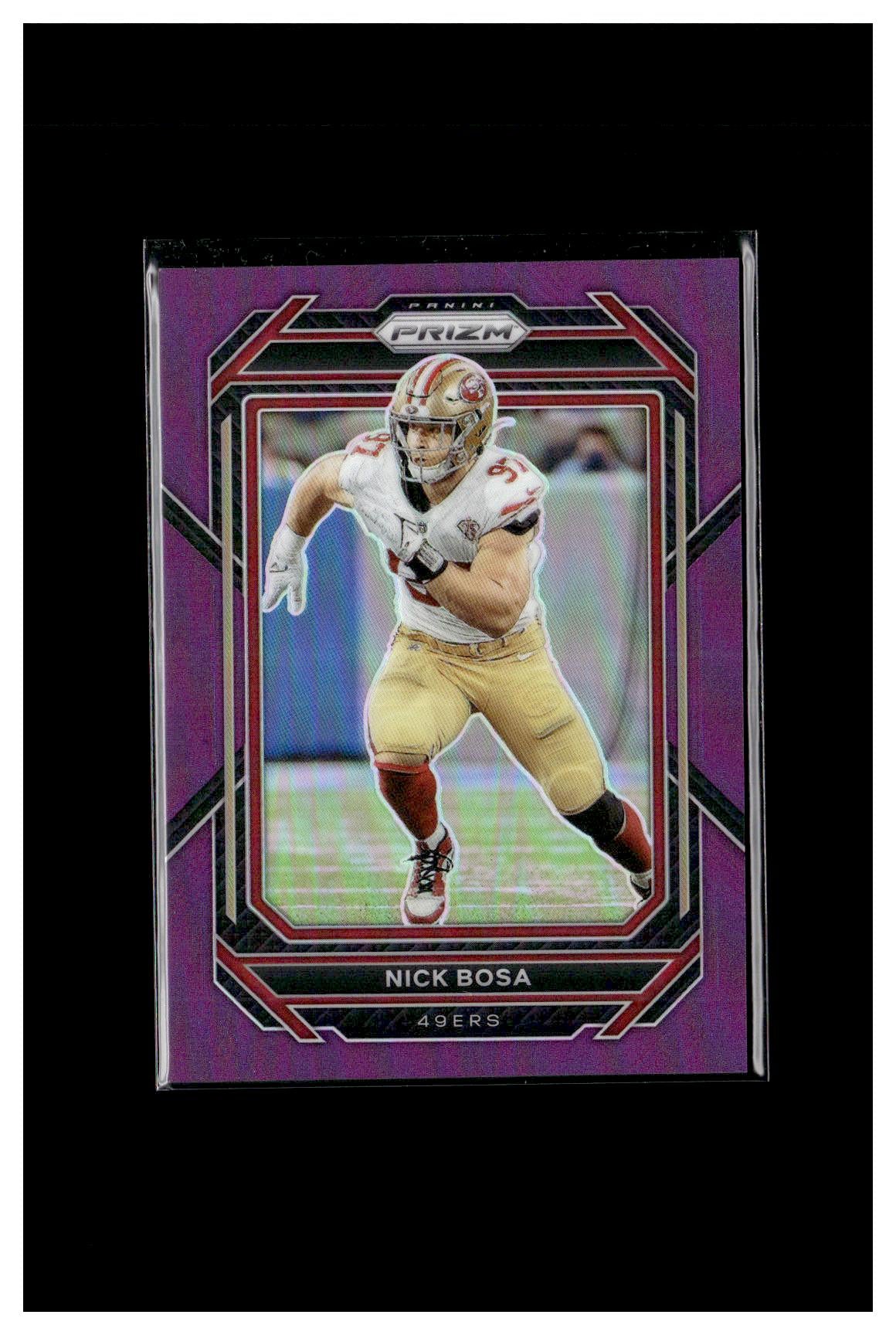 2022 Panini Prizm #269 Nick Bosa Purple #/125 CC