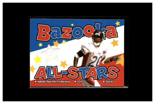 2004 Bazooka #BAS-ER Ed Reed All-Stars Jerseys
