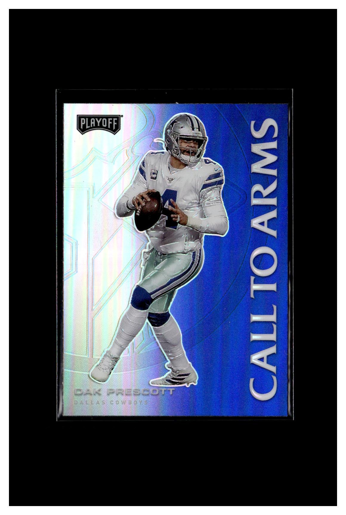 2020 Panini Playoff #CA-4 Dak Prescott Call to Arms Blue