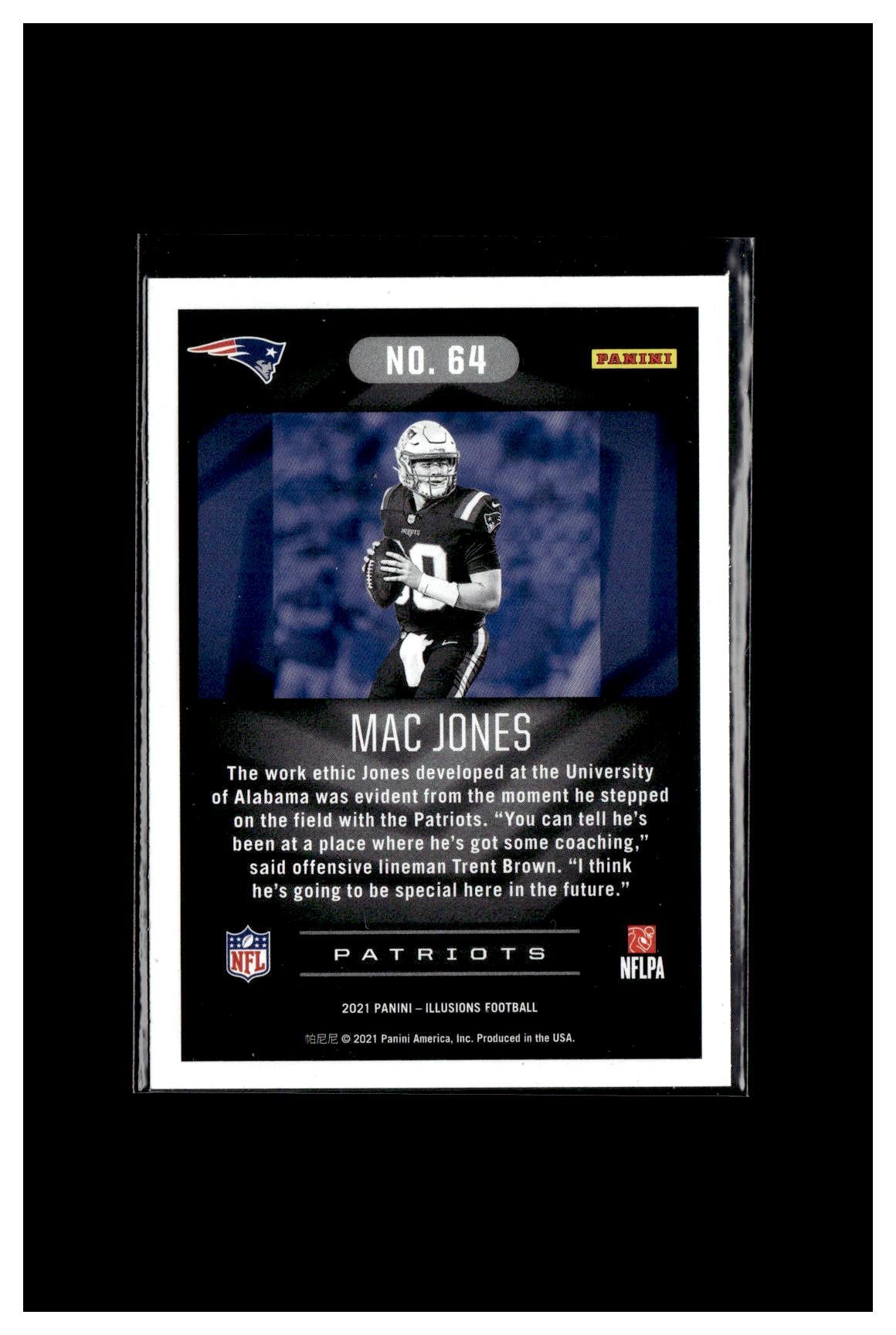 2021 Panini Illusions #64 Mac Jones