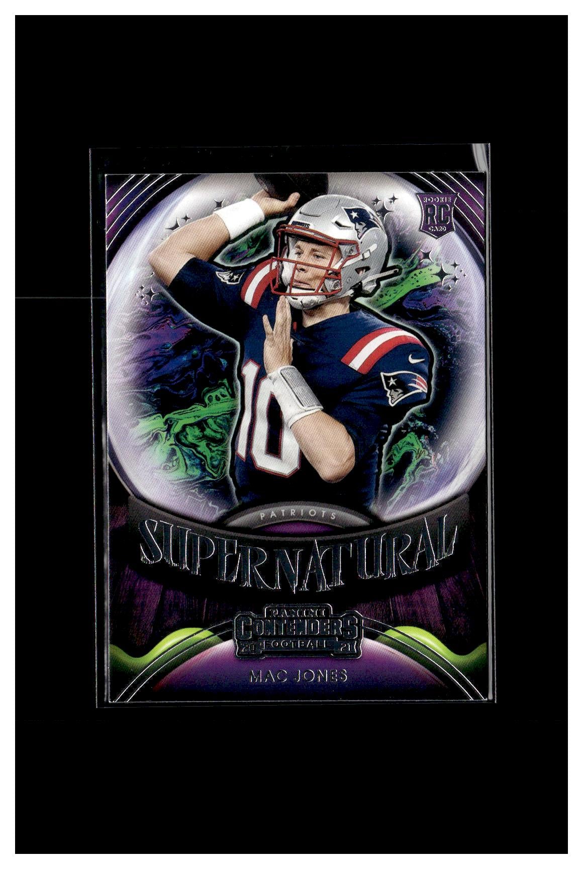 2021 Panini Contenders #SN-MJO Mac Jones Supernatural