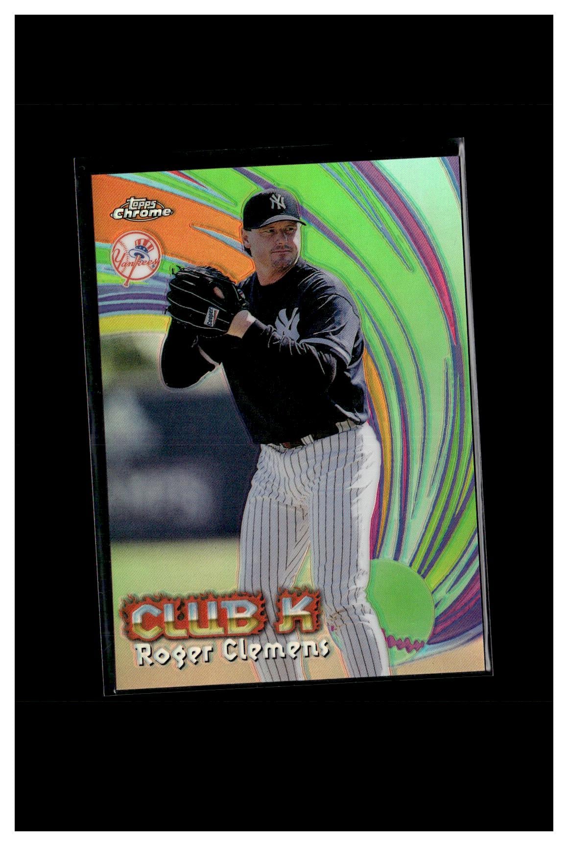 1999 Topps Chrome #AE25 Roger Clemens All-Etch Refractors